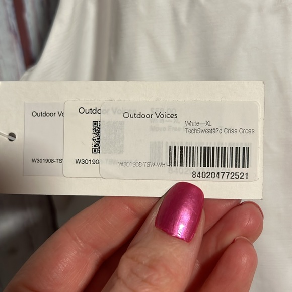 NWT Outdoor Voices TechSweat Top - Picture 3 of 8